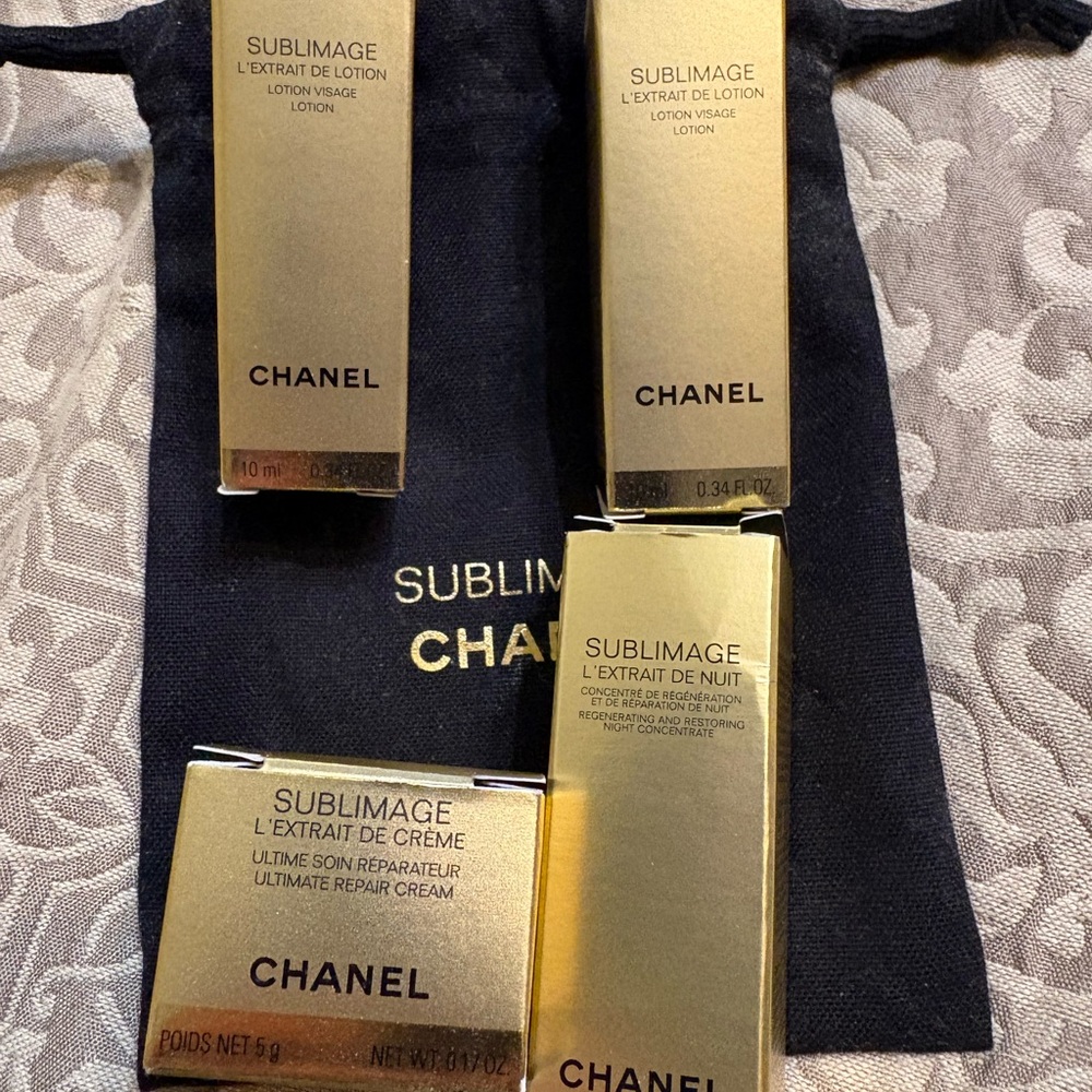 Chanel Sublimage Gold Packaging Set